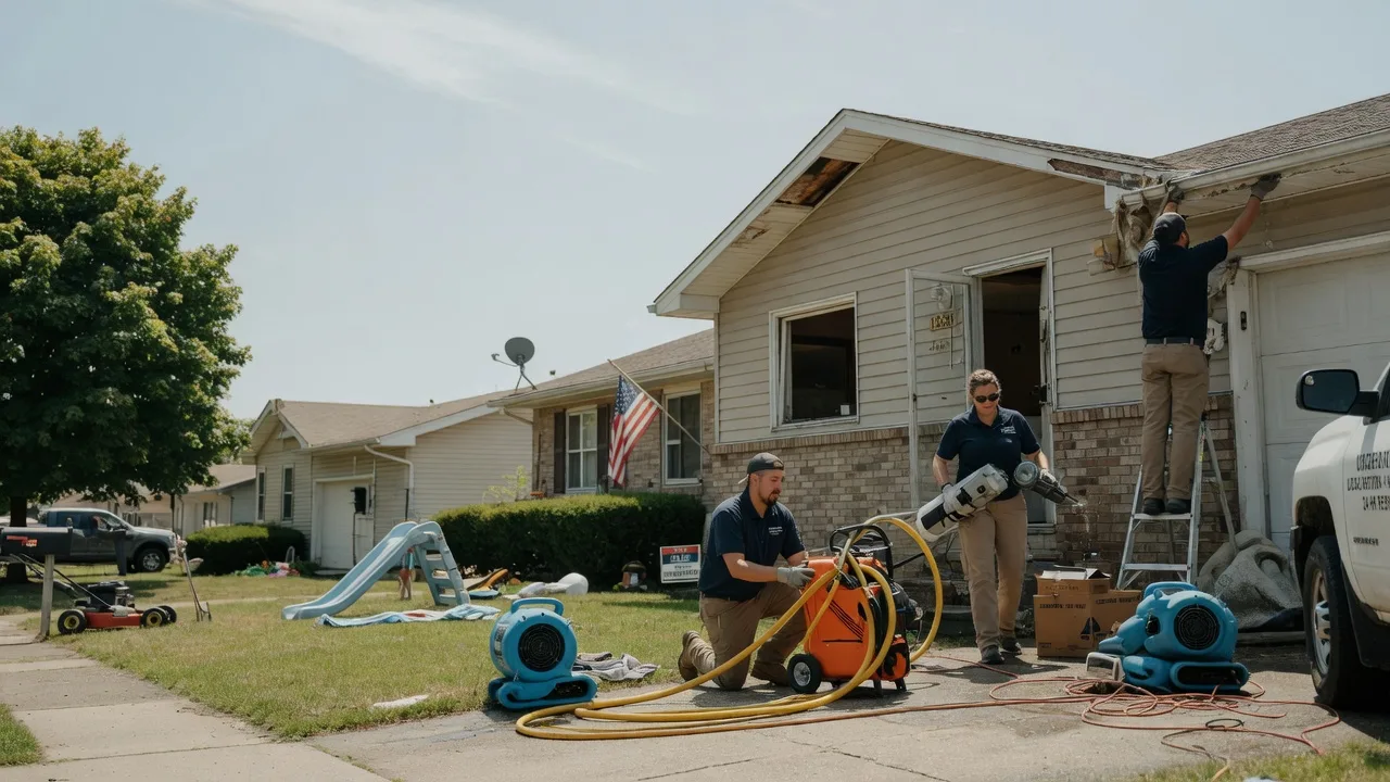 Water Damage Restoration in National City, MI near me